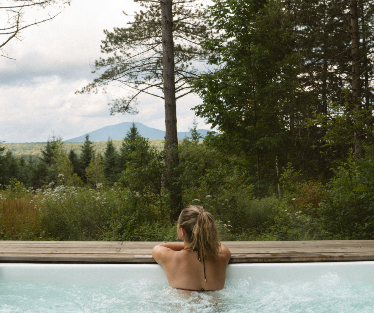 Spa nature sejour bien etre et yoga Estrie vue mont Ham Spa nature sejour bien etre et yoga Estrie vue mont Ham